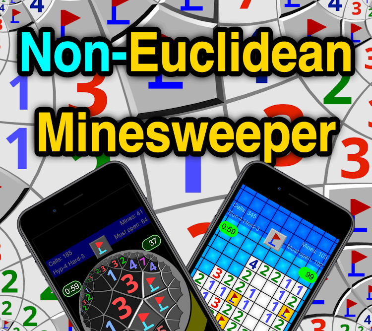 #1. Non-Euclidean Minesweeper (Android) By: Sci-Tech Binary Ltd. Co.