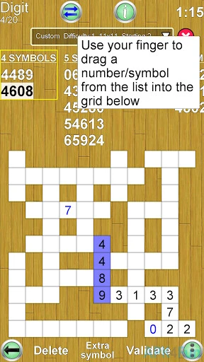 Number Fit Puzzle Screenshot Image