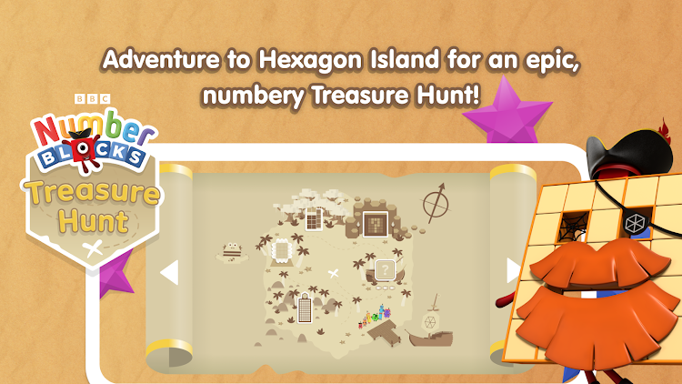 #1. Numberblocks Treasure Hunt (Android) By: Blue Zoo