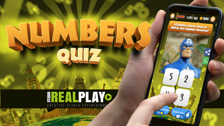 #1. Numbers Quiz (Android) By: GOLFOGAMES