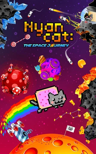 Nyan Cat: The Space Journey Screenshot Image