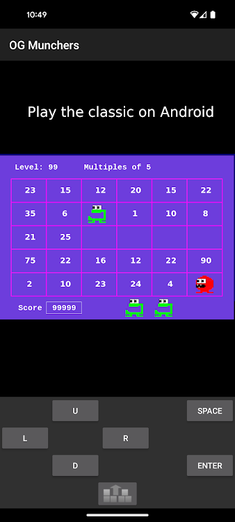 #1. OG Munchers - Munch Numbers (Android) By: UserLAnd Technologies