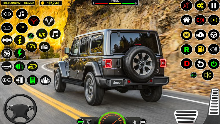 #4. Offroad Mud Jeep Driving Games (Android) By: Simulator Games 2022