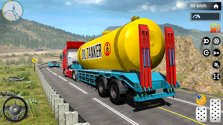 #1. Offroad Oil Tanker 3D Game (Android) By: Fun Drive Games