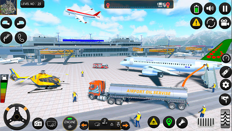 #1. Oil Tanker Truck Simulator 3D (Android) By: Moba Radar Games