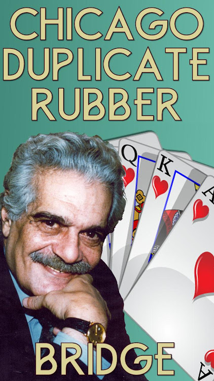 #1. Omar Sharif Bridge card game. (Android) By: ZingMagic Limited