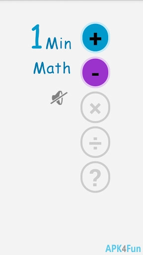 One Minute Math Screenshot Image