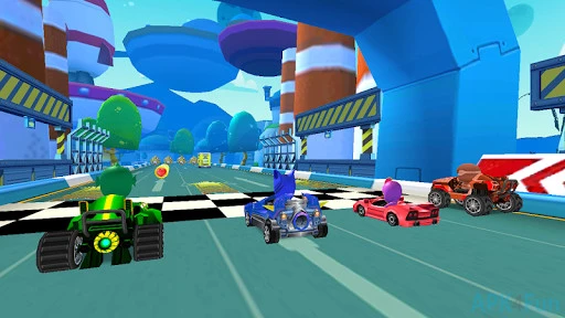 PJ Heroes Mask: Kart Racing Screenshot Image