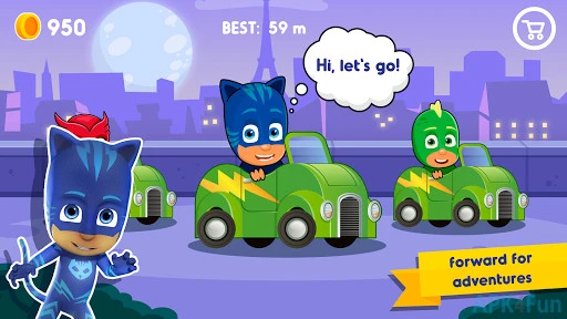 PJ Masks: Superhero Racing Screenshot Image