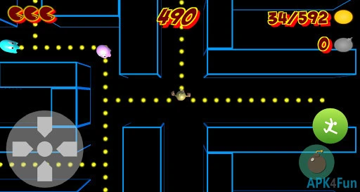 Pacman 3D Screenshot Image