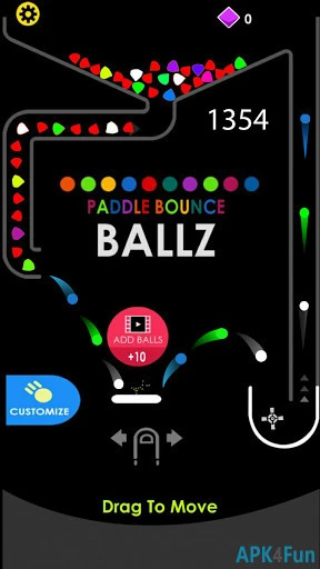 Paddle Bounce Ballz Screenshot Image