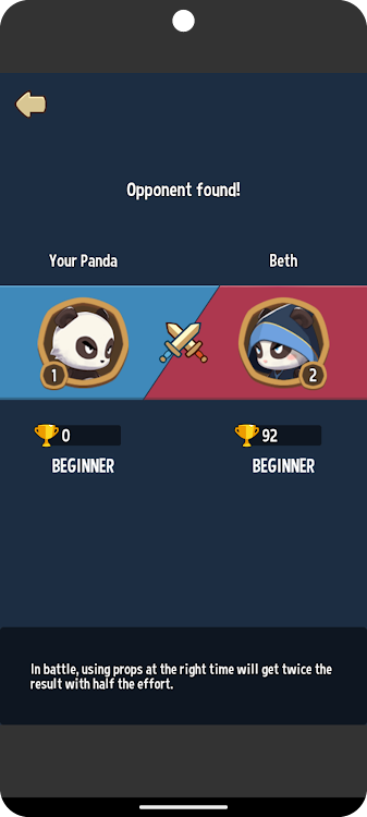 #1. Panda Battle Match (Android) By: Kevin Group