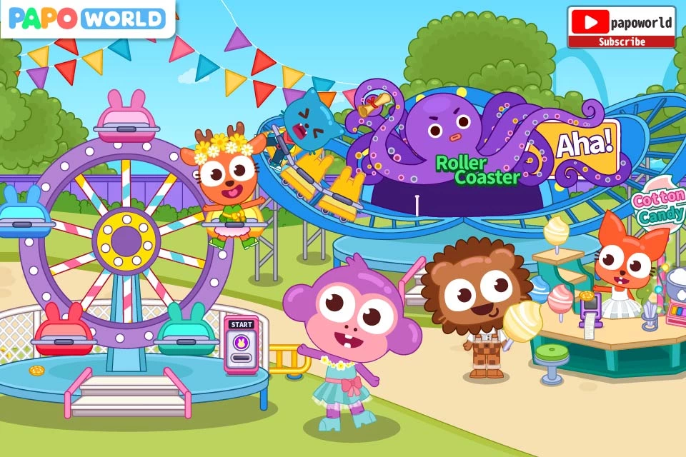 Papo Town: Amusement Park Screenshot Image