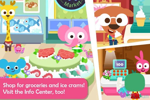 Papo Town: Mall Screenshot Image