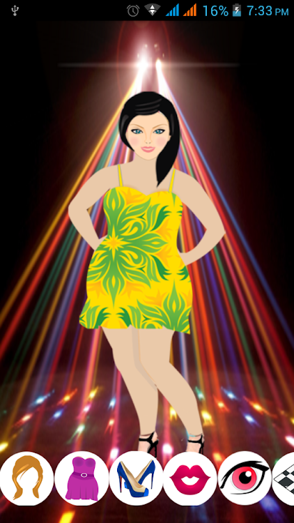 #1. Party girl dress up games (Android) By: Micky Appz