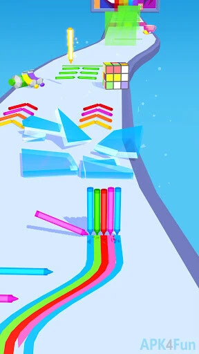 Pencil Rush 3D Screenshot Image