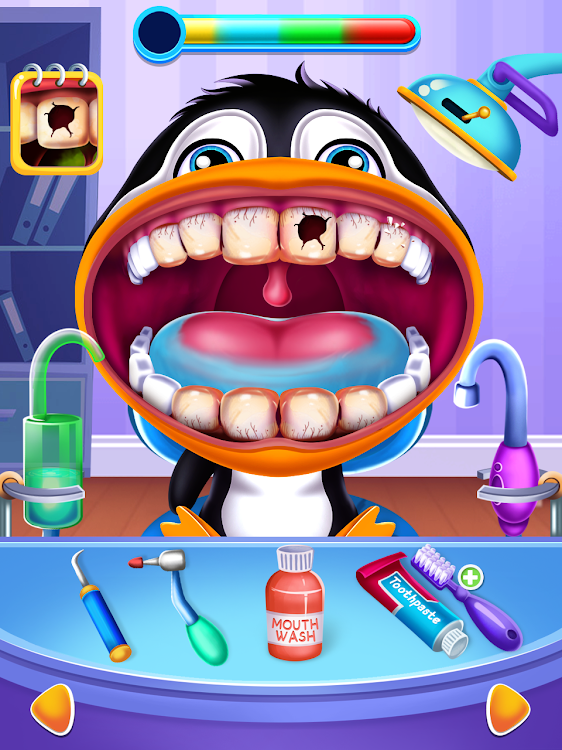 #1. Pet Doctor: Dentist Games (Android) By: Hello-Game