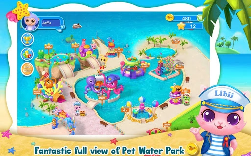 Pet Waterpark Screenshot Image