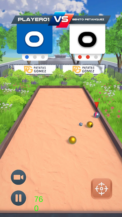 #1. Petanque League (Android) By: Quelinka