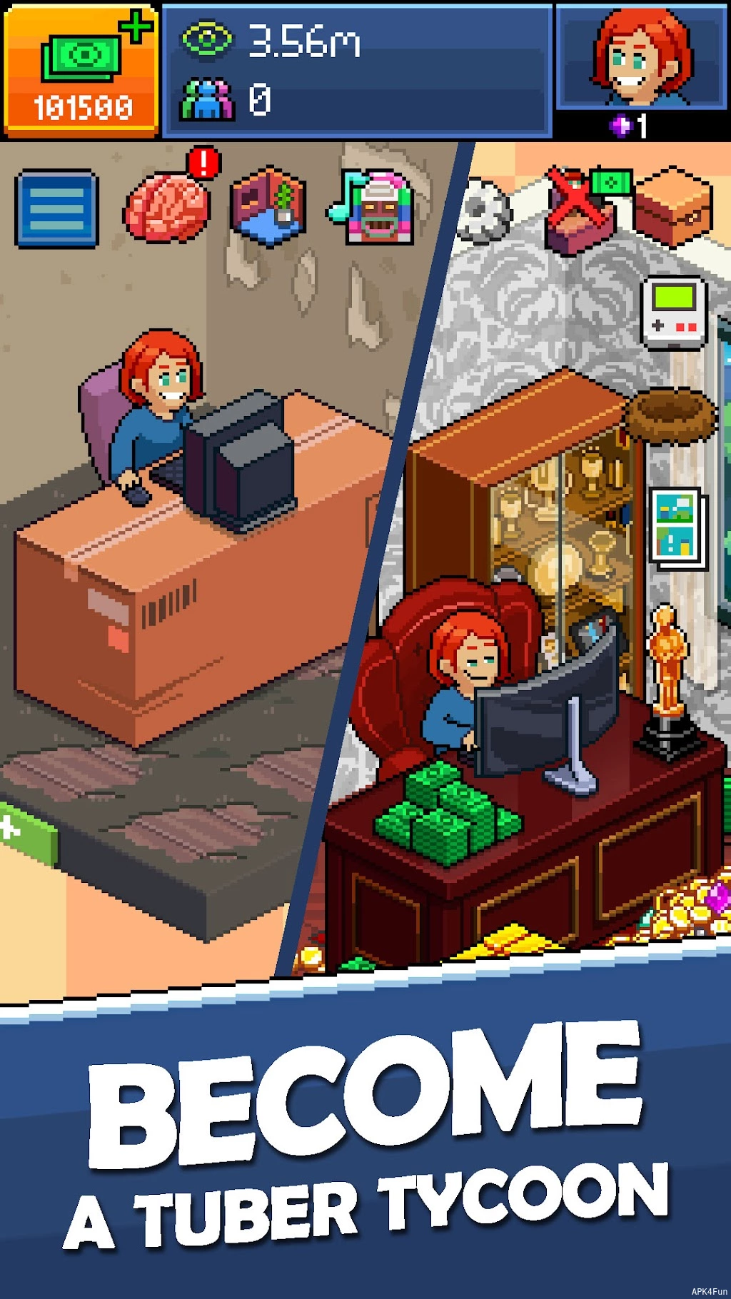 PewDiePie's Tuber Simulator Screenshot Image