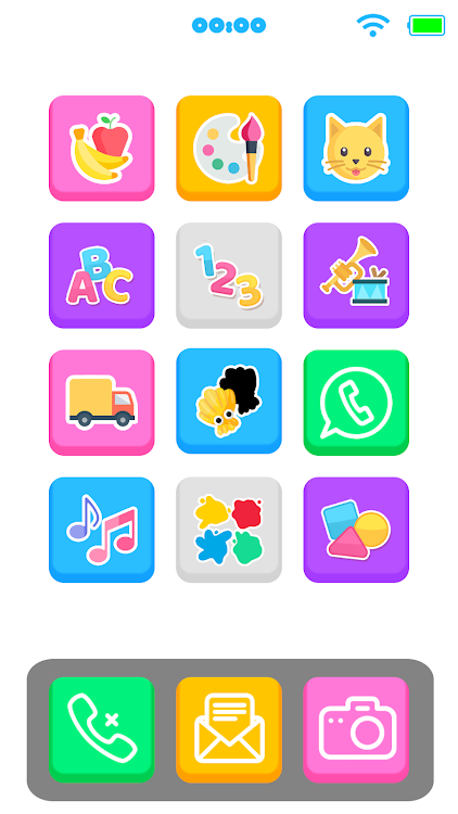 #1. Phone For Kids (Android) By: Cn Studio