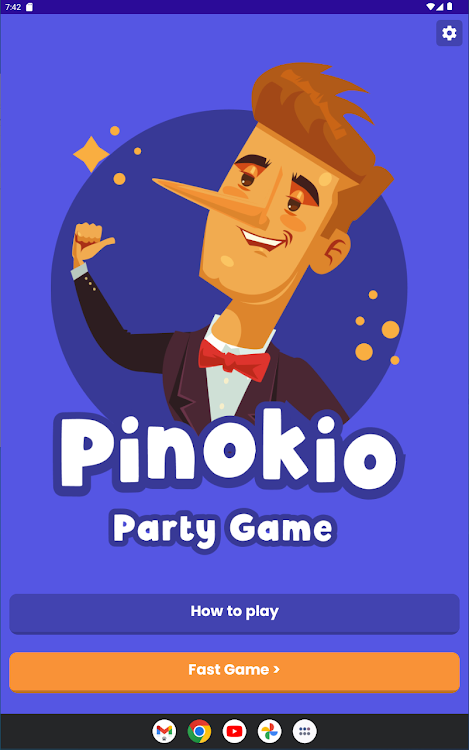 #9. Pinokio - Party Game (Android) By: Pinokio Party Game Apps