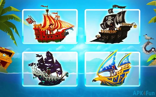 Pirate Ship Shooting Race Screenshot Image