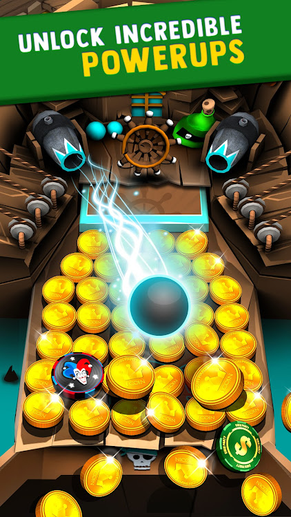 #1. Pirates Gold Coin Party Dozer (Android) By: Mindstorm Studios