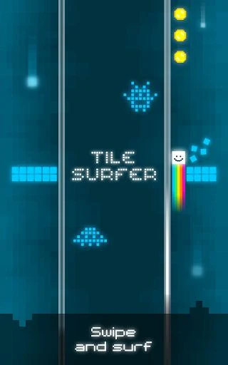 Pixel Tile Surfer Screenshot Image