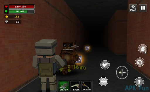 Pixel Z Hunter 2 3D Screenshot Image