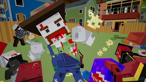 Pixel Zombie Fight VR Screenshot Image