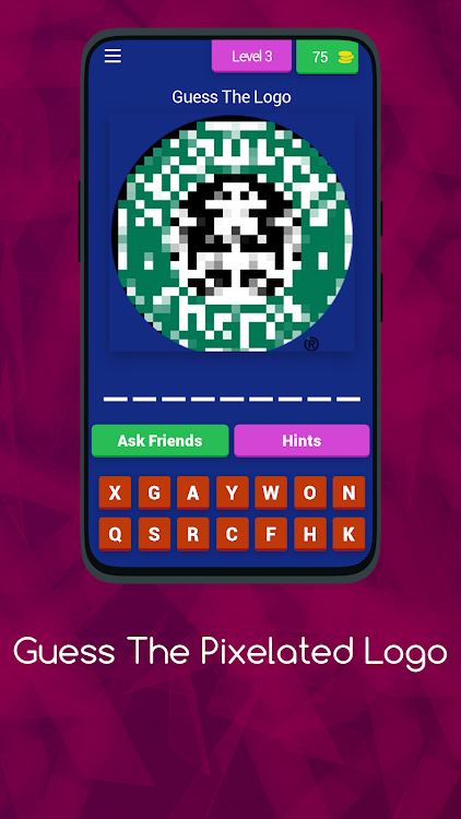 #1. Pixelogo - Guess The Logo 2024 (Android) By: Zyko