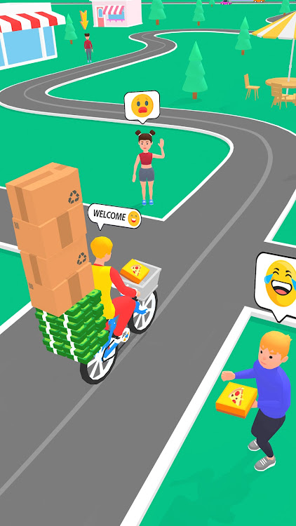 #1. Pizza Delivery Game: Bike Game (Android) By: Play Stove