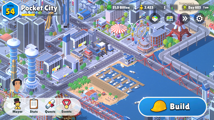 #1. Pocket City 2 (Android) By: Codebrew Games