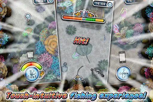 Pocket Squid Fishing Screenshot Image