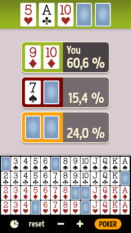 #1. Poker Odds Calculator (Android) By: Playtika