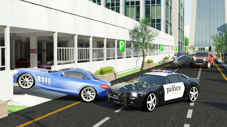 #1. Police Car Chase Driving Game (Android) By: Escape Games Studio