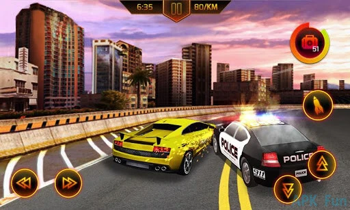 Police Car Chase Screenshot Image