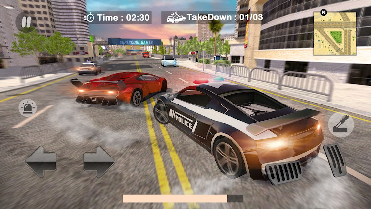 #1. Police Chase: Pursuit & Arrest (Android) By: Supercode Games