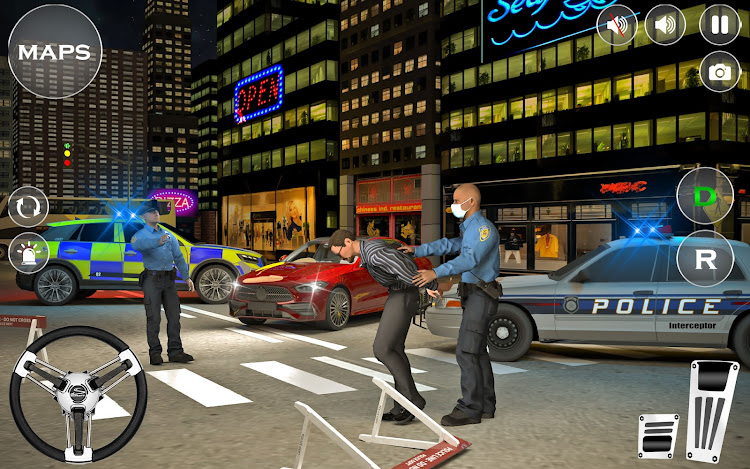 #1. Police Game Simulator: Cop Car (Android) By: FreeStyle Games