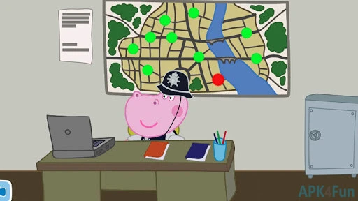 Policeman Hippo: Road Traffic Screenshot Image