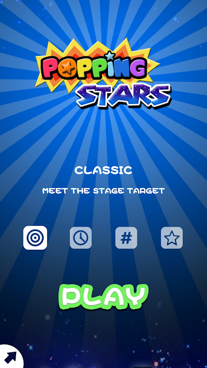 #1. Popping Stars Game (Android) By: Ninth Game