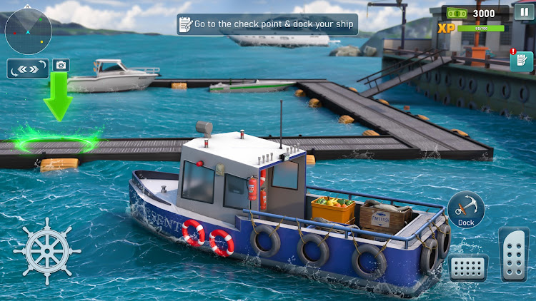 #1. Port Tycoon: Fishing Boat Game (Android) By: GamesCraft Studio