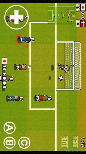 Portable Soccer DX Lite Screenshot Image