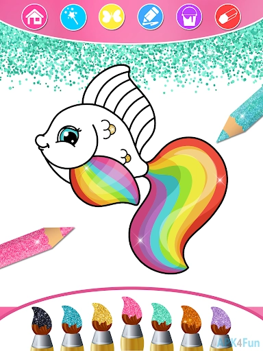 Princess Coloring Book Screenshot Image