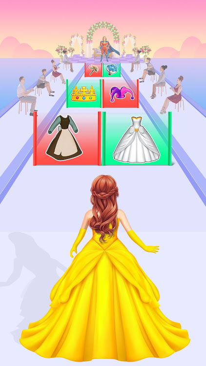 #2. Princess Race: Wedding Games (Android) By: Fried Chicken Games