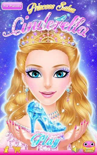 Princess Salon: Cinderella Screenshot Image