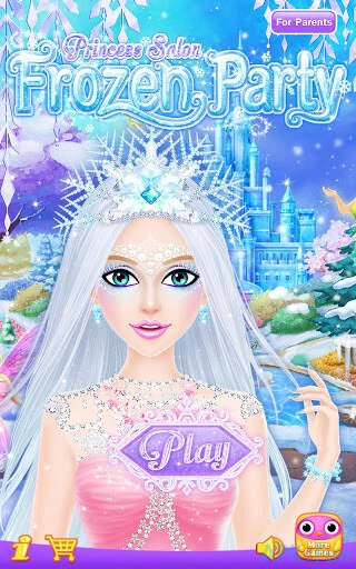 Princess Salon: Frozen Party Screenshot Image