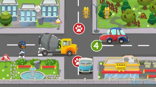 Puppy Patrol: Car Traffic Screenshot Image