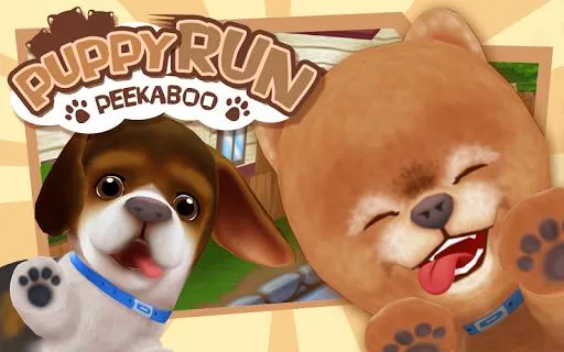 Puppy Run: Peeka Boo Screenshot Image